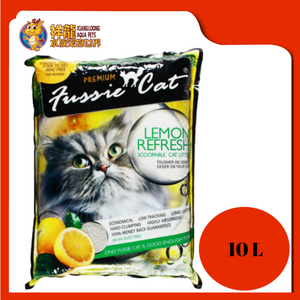 FUSSIE CAT LITTER LEMON FRESH 10L