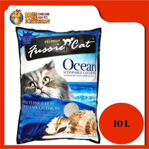 FUSSIE CAT LITTER OCEAN 10L