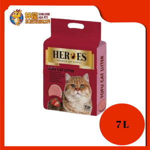 HEROES TOFU CAT LITTER 7L [STRAWBERRY]