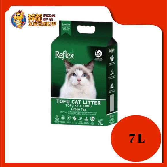 REFLEX TOFU CAT LITTER 7L [GREEN TEA]