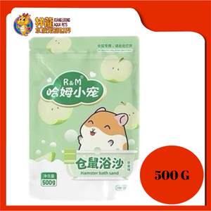 R&M HAMSTER BATHING 500G [APPLE] {80249}