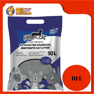 KERRY CAT 10L ACTIVE CHARCOAL BABY POWDER