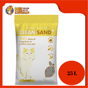 CLEAN SAND CAT LITTER 25L [LEMON]