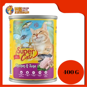 SUPER CAT CHICKEN & TUNA 400G