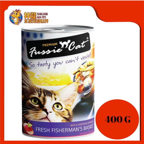 FUSSIE CAT FRESH FISHERMAN'S BASKET 400G