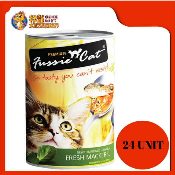 FUSSIE CAT FRESH MACKEREL 400G x 24UNIT