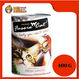 FUSSIE CAT FRESH SARDINE 400G x 24UNIT