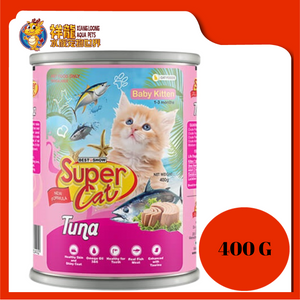 SUPER CAT BABY KITTEN TUNA 400G