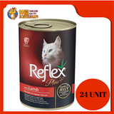 REFLEX PLUS LAMB CHUNK IN JELLY 400G X 24 UNIT