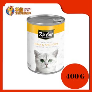 KITCAT TUNA & ANCHOVY 400G