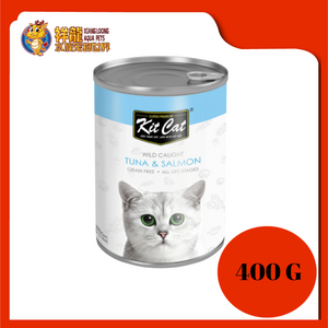 KITCAT TUNA & SALMON 400G