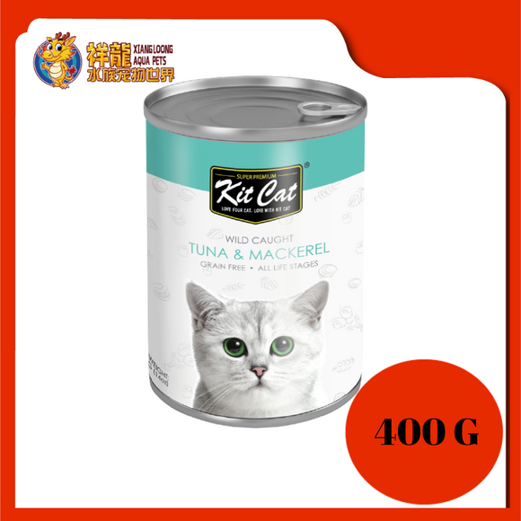 KITCAT TUNA & MACKEREL 400G