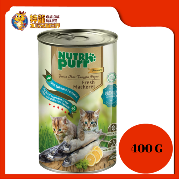 NUTRI PURR FRESH MACKEREL 400G