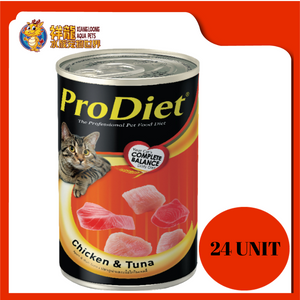 PRODIET CHICKEN & TUNA 400G X 24UNIT