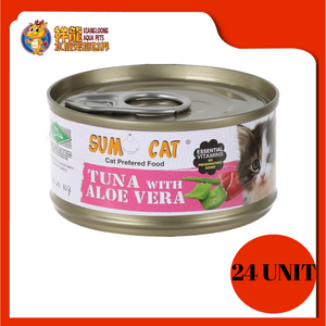 SUMO PREMIUM TUNA & ALOE VERA 80G X 24UNIT