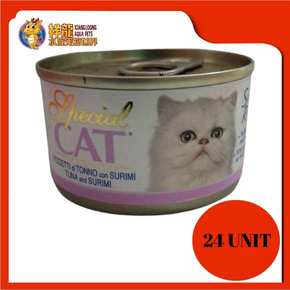 SPECIAL CAT TUNA & SURIMI 95G X 24UNIT