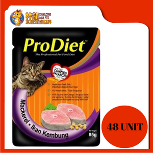 PRODIET POUCH MACKEREL 85G x 48UNIT