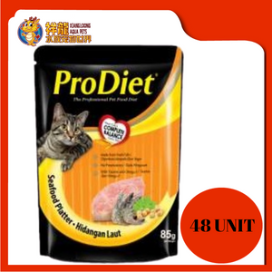 PRODIET POUCH SEAFOOD PLATTER 85G x 48UNIT