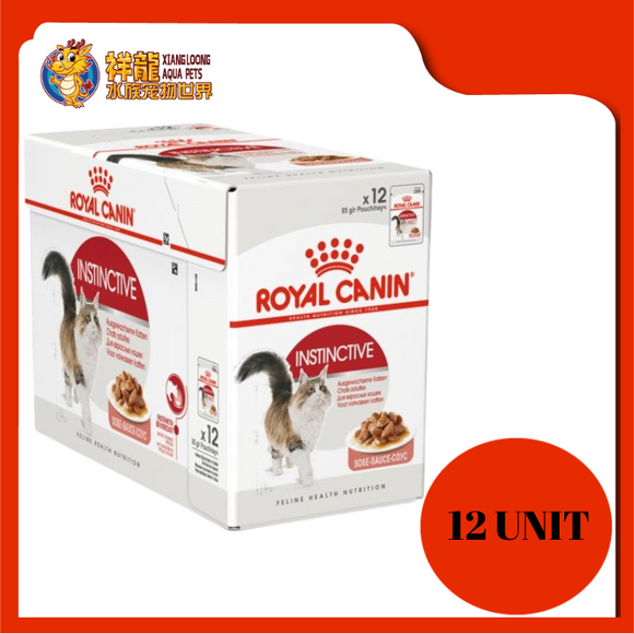 ROYAL CANIN POUCH INSTINCTIVE 85G x 12UNIT