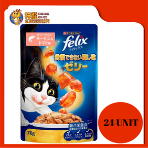 PURINA FELIX SENSATION SALMON&TOMATO 24 UNIT X 70G