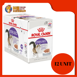 ROYAL CANIN STERILISED POUCH 85G x 12UNIT