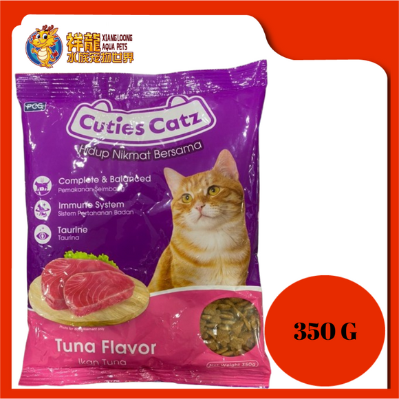 CUTIES CATZ TUNA 350G