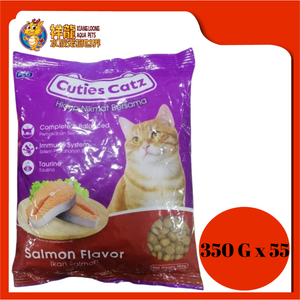 CUTIES CATZ SALMON 350G X 60