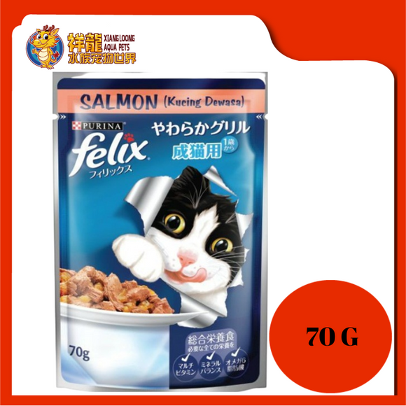 PURINA FELIX ADULT SALMON 85G