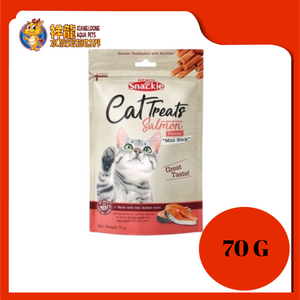 SNACKIE CAT TREATS SALMON 70G