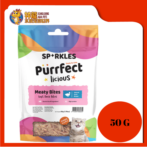 SPARKLES SOFT DUCK BITES 50G