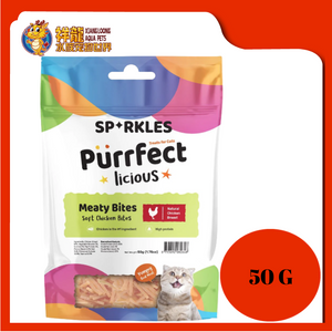 SPARKLES SOFT CHICKEN BITES 50G