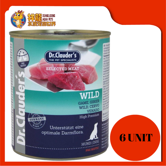 DR CLAUDER'S WILD PREBIOTIC 800G X 6UNIT