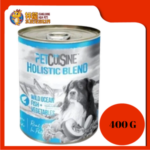 PETCUISINE HOLISTIC BLEND OCEAN FISH + VEGETABLES 24 X 400G