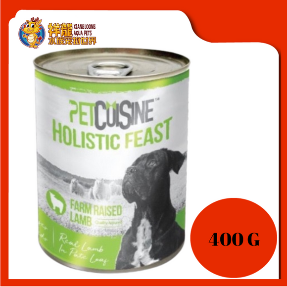 PETCUISINE HOLISTIC FEAST LAMB 400G