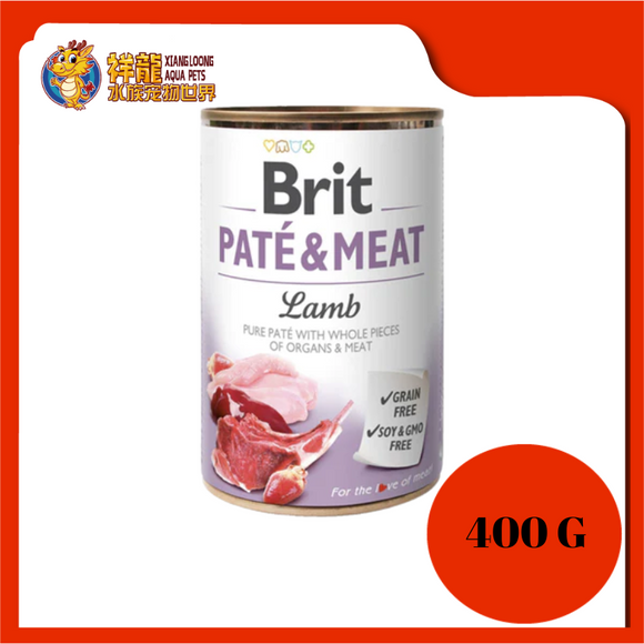 BRIT PATE & MEAT LAMB 400G