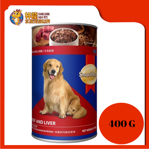 SMART HEART DOG BEEF & LIVER 400G