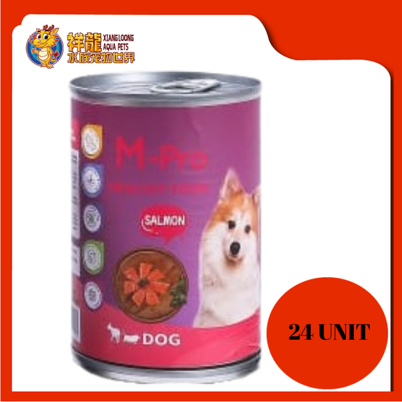 M-PRO DOG SALMON 400G X 24UNIT