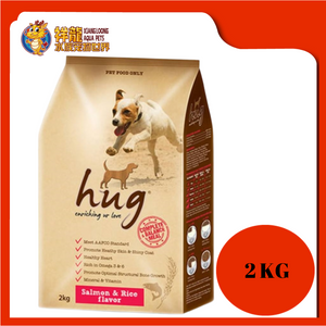 HUG DOG FOOD SALMON & RICE 2KG