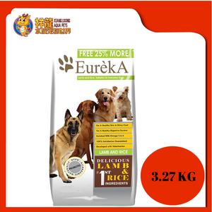 EUREKA LAMB & RICE DOG FOOD 3.27KG