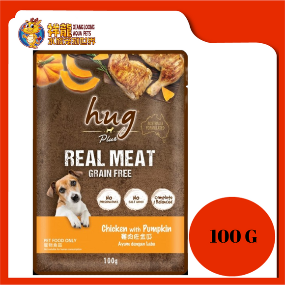 HUG CHICKEN WITH PUMPKIN 100G X 24UNIT