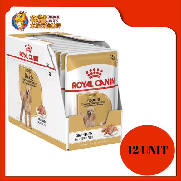 ROYAL CANIN POODLE POUCH 85G X 12UNIT