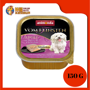 ANIMONDA VOM FEINSTEN CHICKEN + EGG + HAM DOG FOOD 150G