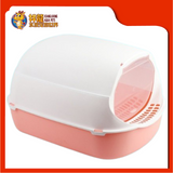 HOODED CAT LITTER TRAY 42CM x 32CM x 28CM [CAT TOILET]