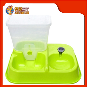 2 IN 1 PET FOOD & WATER FEEDER [35X27.5X3.5CM]