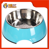 STAINLESS STEEL PET BOWL 2 IN 1 [L]