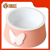 PLASTIC BOWL 2 IN 1 [7.5X15.5CM] BUTTERFLY