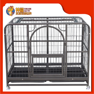 [BK] PET CAGE 110CMX72CMX97CM [SILVER]