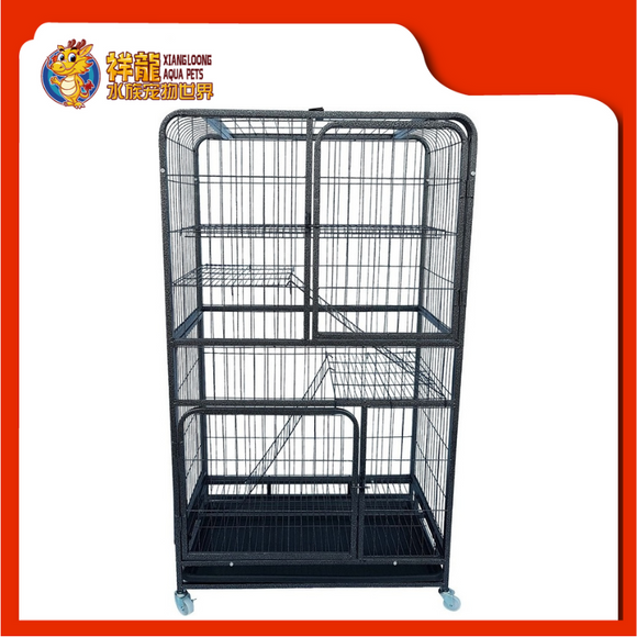 [BG] CAT CAGE 78*55*137 WROUGHT IRON