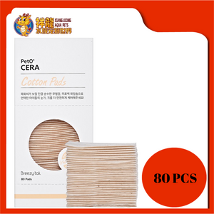 PETO'CERA PURE COTTON PAD [80 PCS]