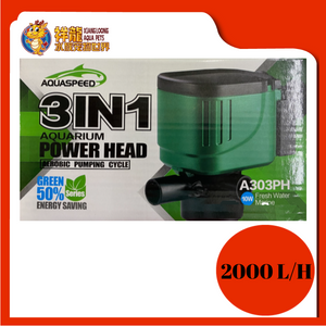 AQUASPEED A303PH 3 IN 1 POWER HEAD